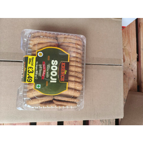 KRUNCH SOOJI BISCUITS 6x800G PMP &Acirc;&pound;3.49