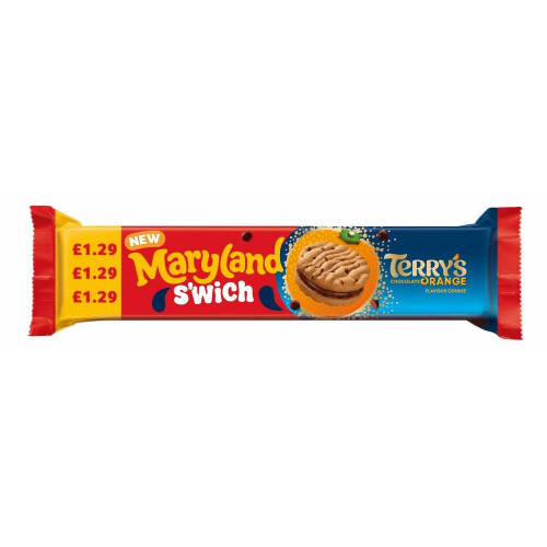 MARYLAND SWICH TERRYS ORANGE CHOCOLATE 12x150G PMP &Acirc;&pound;1.29