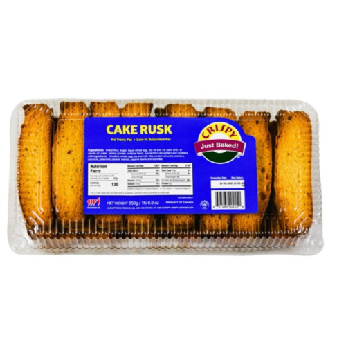 CRISPY CAKE RUSK 1x650G PMP &Acirc;&pound;2.99