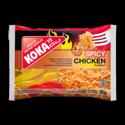 KOKA SPICY CHICKEN NOODLES 30x85G