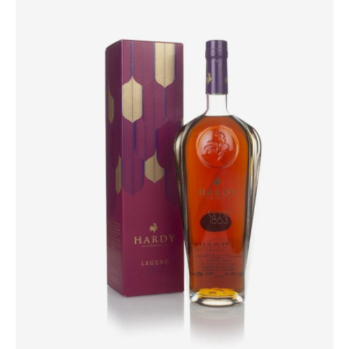 HARDY COGNAC LEGEND 1863 BOTTLE 6x70CL