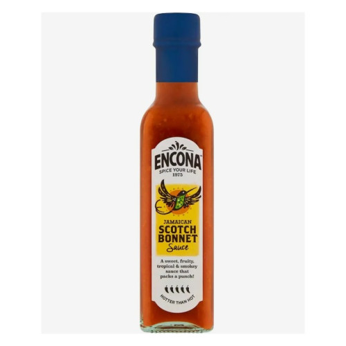 ENCONA SCOTCH BONNET EXTRA HOT PEPPER SAUCE 6x220ML