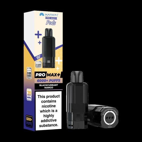 HAYATI PRO MAX+REFILLS BLACKCURRANT MANGO 20MG 5x12ML