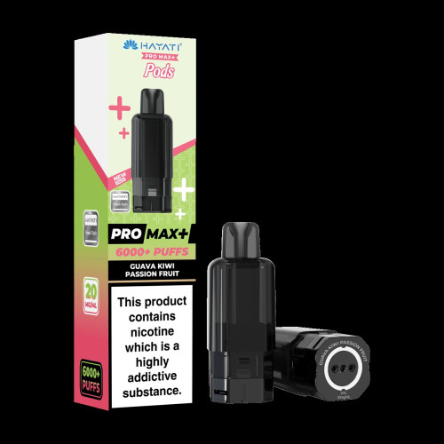 HAYATI PRO MAX+REFILLS GUAVA KIWI PASSION FRUIT 20MG 5x12ML