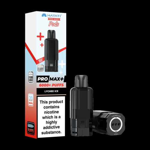 HAYATI PRO MAX+REFILLS LYCHEE ICE 20MG 5x12ML