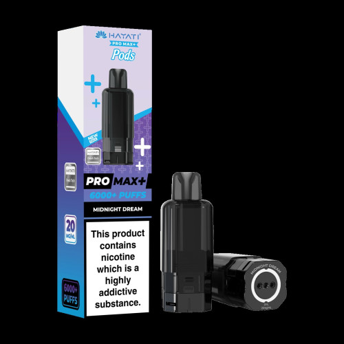 HAYATI PRO MAX+REFILLS MIDNIGHT DREAM 20MG 5x12ML