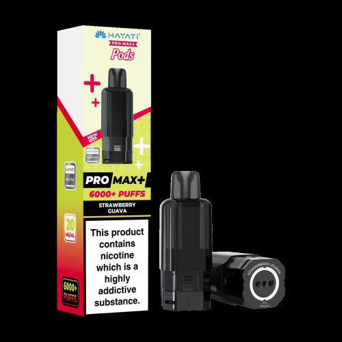 HAYATI PRO MAX+REFILLS STRAWBERRY GUAVA 20MG 5x12ML