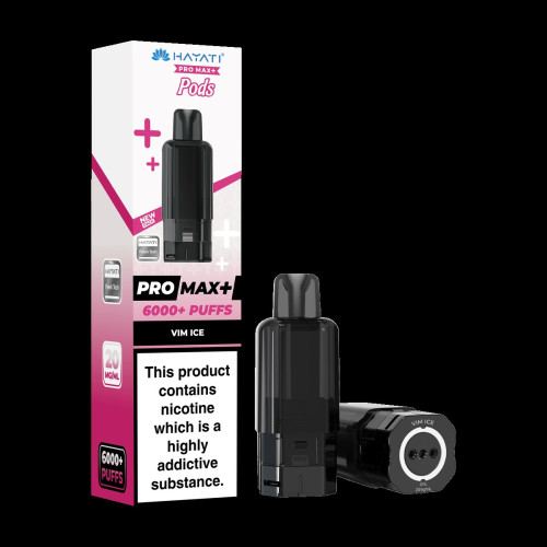 HAYATI PRO MAX+REFILLS VIM ICE 20MG 5x12ML
