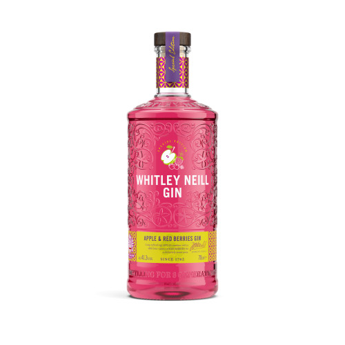 WHITLEY NEILL GIN APPLE & RED BERRIES 1x70CL