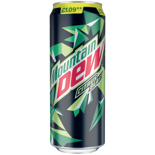 MOUNTAIN DEW CITRUS CAN 24x330ML PMP &Acirc;&pound;1.09
