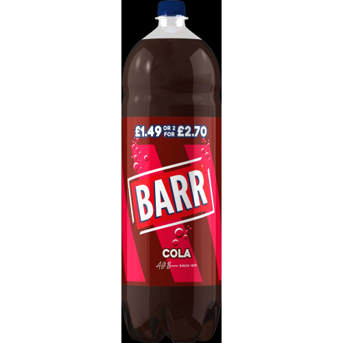 BARR COLA BOTTLE 6x2L PMP &Acirc;&pound;1.49/ 2F&Acirc;&pound;2.70